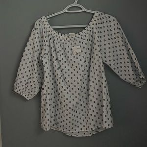 off the shoulder top
